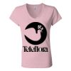 Women’s Jersey V-Neck Tee Thumbnail