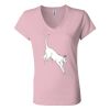 Women’s Jersey V-Neck Tee Thumbnail