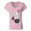 Women’s Jersey V-Neck Tee Thumbnail