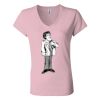 Women’s Jersey V-Neck Tee Thumbnail