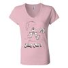 Women’s Jersey V-Neck Tee Thumbnail