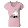 Women’s Jersey V-Neck Tee Thumbnail