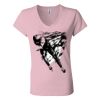 Women’s Jersey V-Neck Tee Thumbnail