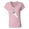 Women’s Jersey V-Neck Tee Thumbnail
