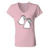 Women’s Jersey V-Neck Tee Thumbnail