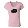 Women’s Jersey V-Neck Tee Thumbnail