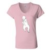 Women’s Jersey V-Neck Tee Thumbnail