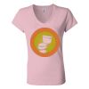 Women’s Jersey V-Neck Tee Thumbnail