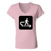 Women’s Jersey V-Neck Tee Thumbnail