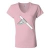 Women’s Jersey V-Neck Tee Thumbnail