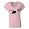 Women’s Jersey V-Neck Tee Thumbnail