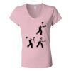 Women’s Jersey V-Neck Tee Thumbnail
