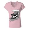 Women’s Jersey V-Neck Tee Thumbnail