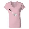 Women’s Jersey V-Neck Tee Thumbnail