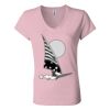 Women’s Jersey V-Neck Tee Thumbnail