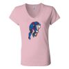 Women’s Jersey V-Neck Tee Thumbnail