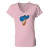Women’s Jersey V-Neck Tee Thumbnail