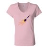Women’s Jersey V-Neck Tee Thumbnail