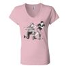 Women’s Jersey V-Neck Tee Thumbnail