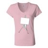 Women’s Jersey V-Neck Tee Thumbnail