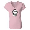 Women’s Jersey V-Neck Tee Thumbnail