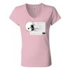 Women’s Jersey V-Neck Tee Thumbnail