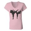 Women’s Jersey V-Neck Tee Thumbnail