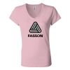 Women’s Jersey V-Neck Tee Thumbnail
