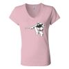 Women’s Jersey V-Neck Tee Thumbnail