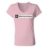 Women’s Jersey V-Neck Tee Thumbnail
