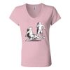 Women’s Jersey V-Neck Tee Thumbnail