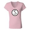 Women’s Jersey V-Neck Tee Thumbnail