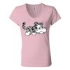 Women’s Jersey V-Neck Tee Thumbnail