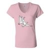 Women’s Jersey V-Neck Tee Thumbnail