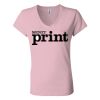 Women’s Jersey V-Neck Tee Thumbnail