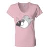 Women’s Jersey V-Neck Tee Thumbnail