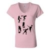 Women’s Jersey V-Neck Tee Thumbnail