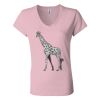 Women’s Jersey V-Neck Tee Thumbnail