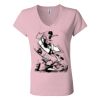 Women’s Jersey V-Neck Tee Thumbnail