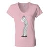 Women’s Jersey V-Neck Tee Thumbnail