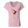 Women’s Jersey V-Neck Tee Thumbnail