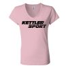 Women’s Jersey V-Neck Tee Thumbnail