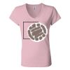 Women’s Jersey V-Neck Tee Thumbnail