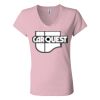 Women’s Jersey V-Neck Tee Thumbnail