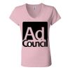 Women’s Jersey V-Neck Tee Thumbnail