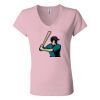 Women’s Jersey V-Neck Tee Thumbnail
