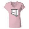 Women’s Jersey V-Neck Tee Thumbnail