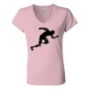Women’s Jersey V-Neck Tee Thumbnail