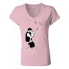 Women’s Jersey V-Neck Tee Thumbnail