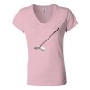 Women’s Jersey V-Neck Tee Thumbnail